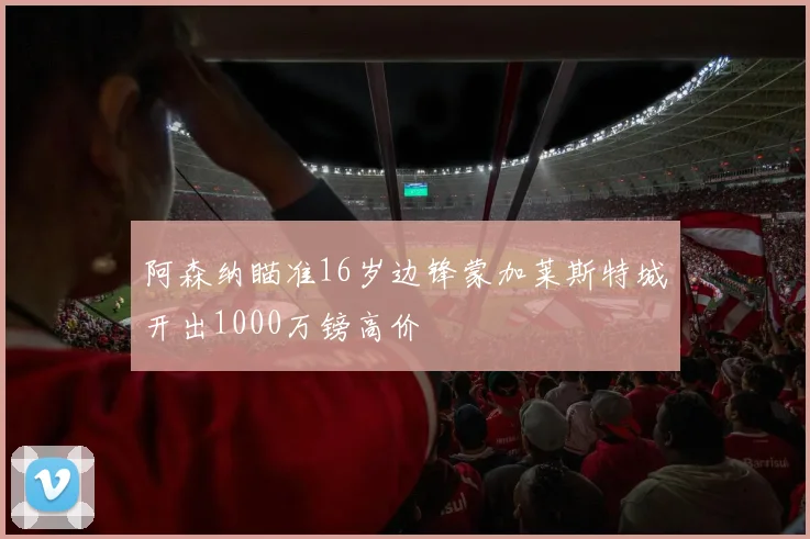 阿森纳瞄准16岁边锋蒙加莱斯特城开出1000万镑高价
